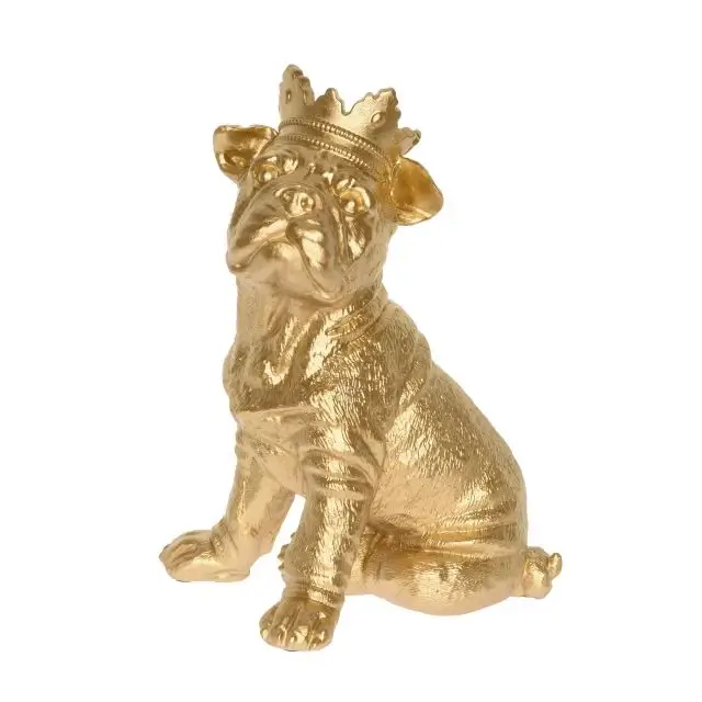 Kutya_ulu_asztali_disz_poly_15_5x18_4x25_4cm_arany-i2635644